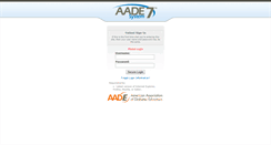 Desktop Screenshot of patient.aade7.com